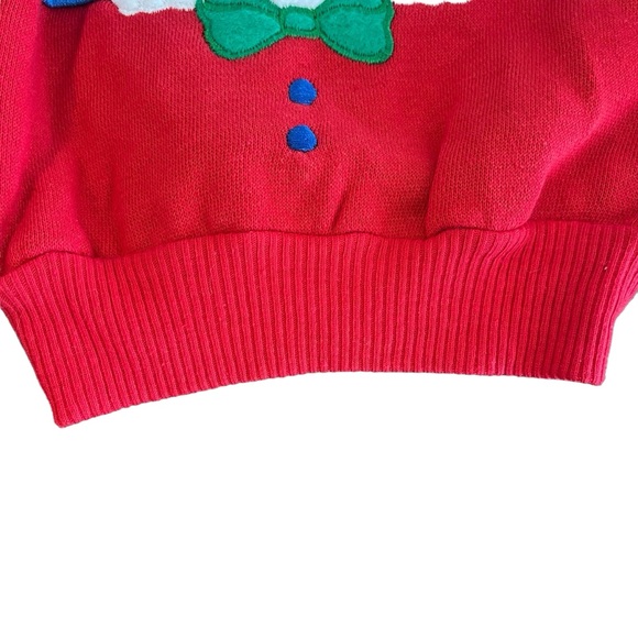 Vintage kids 18 month bow tie bunny color block sweatshirt Bette’s Girls - Picture 4 of 9
